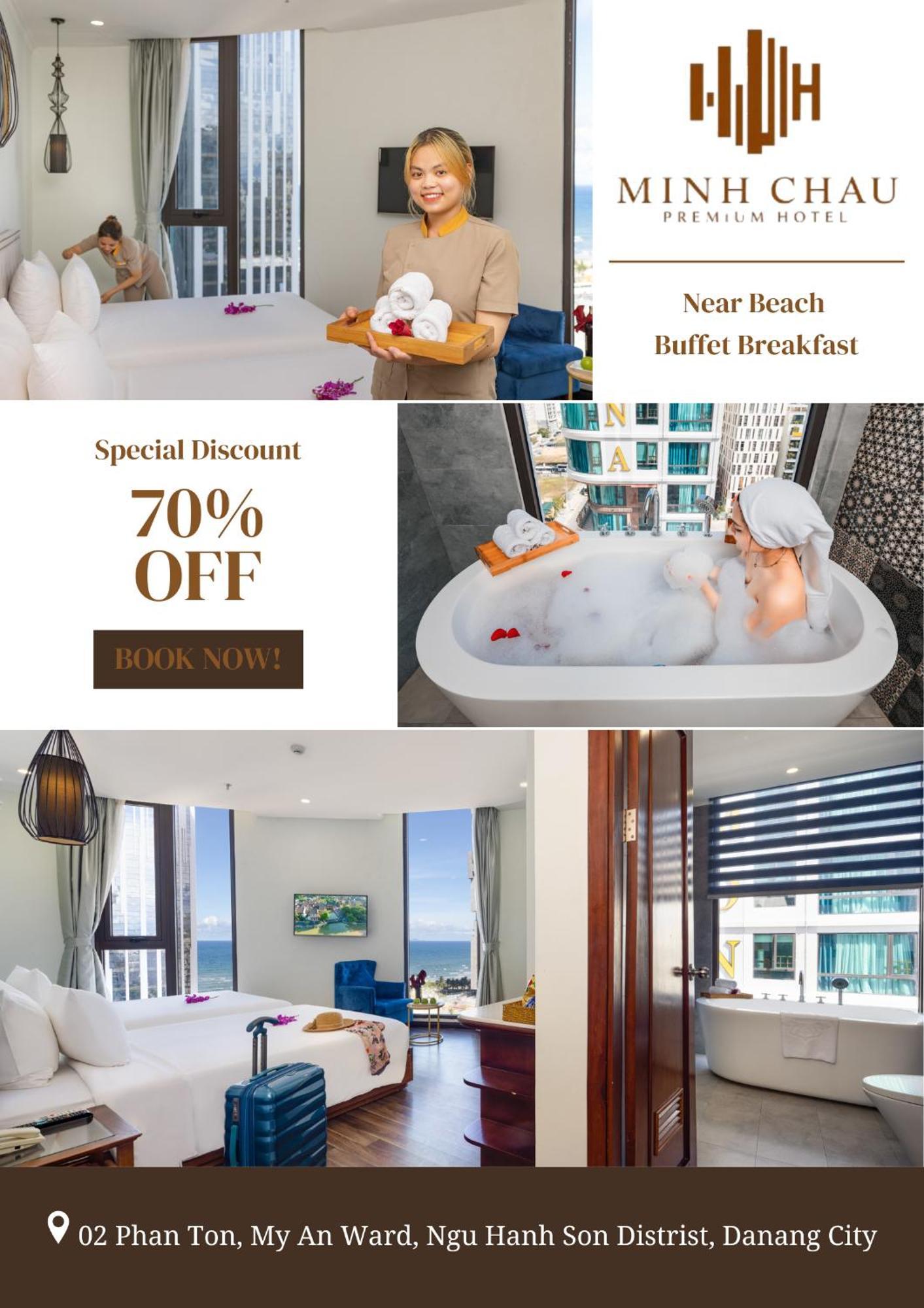 Minh Chau Premium Hotel Danang Buitenkant foto